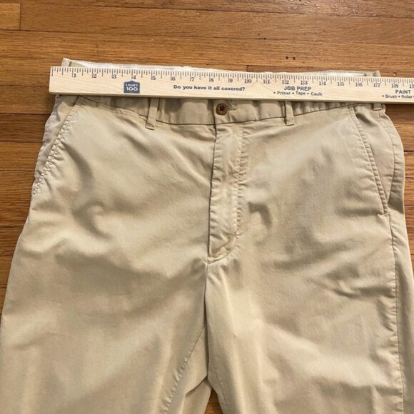 Polo Golf Ralph Lauren Pants Mens 35x32 Khaki Golf Classic Fit Cotton Stretch - Picture 5 of 16
